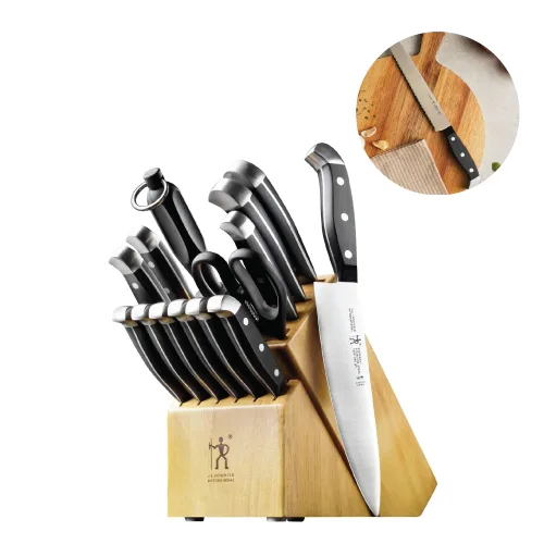 chef knife set with case