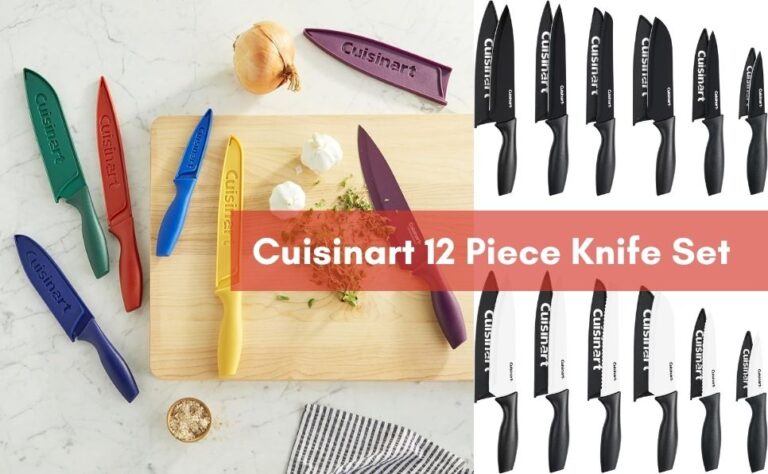 Cuisinart 12 Piece Knife Set: Bold Color, Sharp Precision