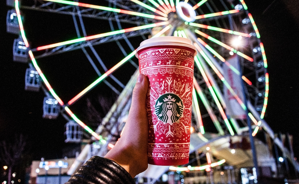 Red Cup Starbucks Drives Holiday Excitement