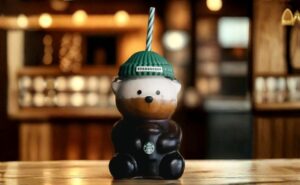 starbucks teddy bear cup