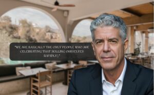 Anthony Bourdain Criticized American Fast Food as 'Outrageous' and 'Appalling'