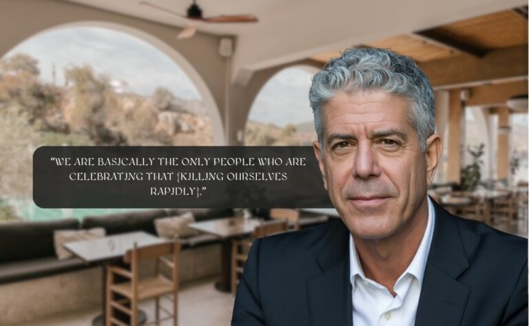 Anthony Bourdain Criticized American Fast Food as 'Outrageous' and 'Appalling'